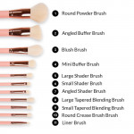 BH Cosmetics Weekend Vibes Brunch Bunch 11pc Brush Set